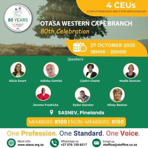 OTASA Western Cape OT Event – 27 October 2025