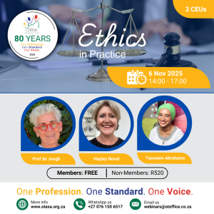 OTASA Webinar: Ethics