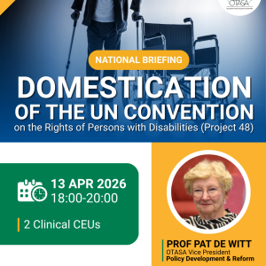 OTASA National Briefing: Shaping Disability Rights in South Africa